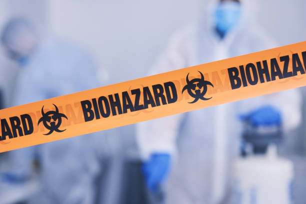 Professional Blood Cleanup technician working in Garland, NC